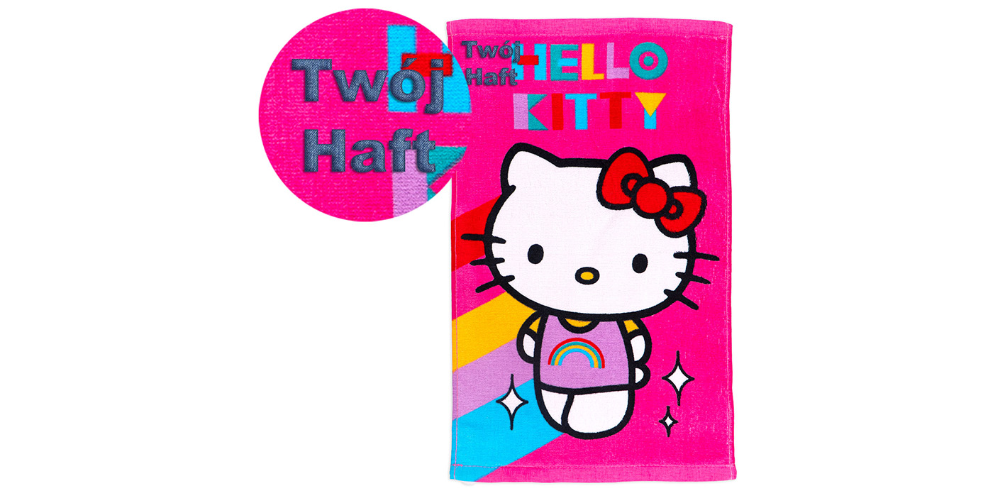 Ręcznik 30x50 cm hello kitty